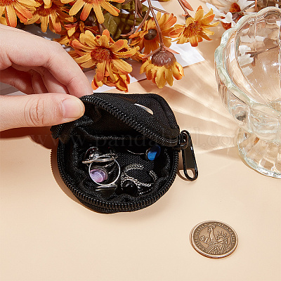 Нейлоновые кошельки на молнии с застежками из сплава&nbsp;AJEW-WH0542-88-1