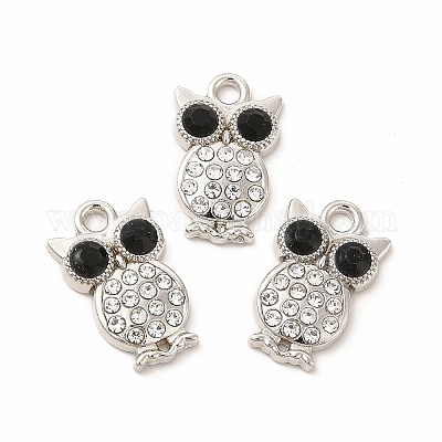 Подвески сплава Rhinestone&nbsp;PALLOY-I217-29P-1