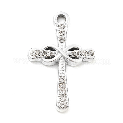 Подвески из сплава и страза&nbsp;FIND-U026-01P-1