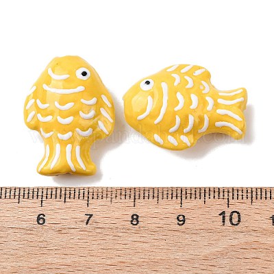 Фарфоровые бусины ручной работы&nbsp;PORC-K010-08H-1