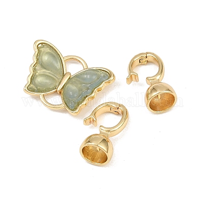 Латунь раз по сравнению с застежками KK-U059-59G-1