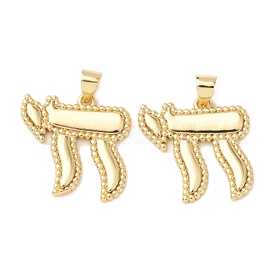 Латунные подвески&nbsp;KK-K408-67G-01-1