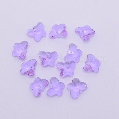 Прозрачные стеклянные подвески&nbsp;GLAA-P037-02-18-1