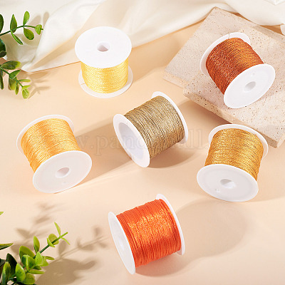 6 рулон 6 цвета 6-слойная полиэстеровая металлизированная нить&nbsp;OCOR-TA0003-13-1