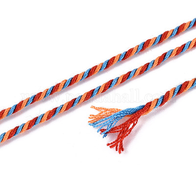 150 м двухслойных хлопковых витых шнуров&nbsp;OCOR-N010-01-19-1