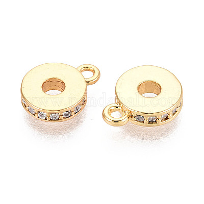 Латунные поручни из прозрачного кубического циркония с микропаве&nbsp;LS-X-KK-S354-167-NF-1