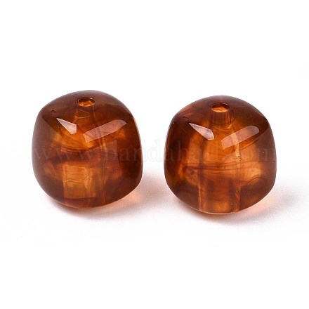 Непрозрачные акриловые бусины&nbsp;OACR-ZX006-33C-1