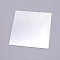 Aluminum Sheet, For Laser Cutting, Precision Machining, Mould Making, Square, Platinum, 10x10x0.1cm