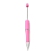 ABS Plastic Nail Art Rhinestones Pickers Beadable Pens, Dual-ended Nail Art Dotting Tools, Point Nail Art Craft Tool Pen, with Stainless Steel Finding, Hot Pink, 148x11.5mm