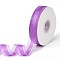 Solid Color Organza Ribbons, for Party Decoration, Gift Packing, Orchid, 1