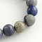Round Dyed & Heated Natural Blue Aventurine Beads Strands, 8.5mm, Hole: 1.2mm, about 45~47pcs/strand, 15 inch