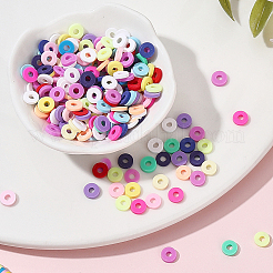 15 нить бусин ручной работы из полимерной глины&nbsp;CLAY-PA0001-07E