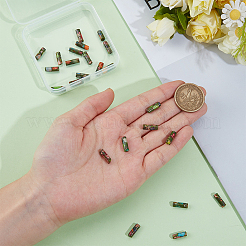 1 нить синтетических золотых бусин императорской яшмы&nbsp;G-PA0001-60