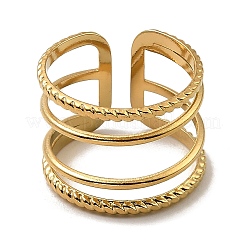 Кольца-манжеты из нержавеющей стали 304&nbsp;RJEW-Z018-07G