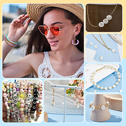 52шт 26 стиля натуральные бусины из пресноводных ракушек&nbsp;SHEL-PH0001-67