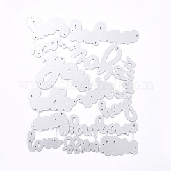 Углеродистая сталь разрезает трафареты&nbsp;DIY-I083-07P