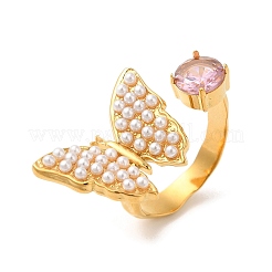 Кольца-манжеты из нержавеющей стали 304 с микропаве из кубического циркония для женщин&nbsp;RJEW-S415-03G-05