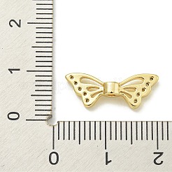 Реечное покрытие латунь микро паве кубический цирконий шарик&nbsp;KK-K386-18G