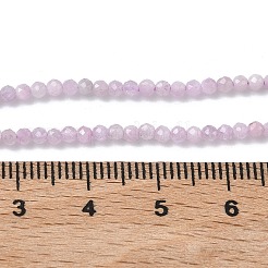 Натуральные кунзитовые / сподуменовые бусы пряди&nbsp;G-L651-C12-2mm-01