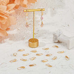 20 шт латунные серьги крючки&nbsp;KK-FH0007-17G