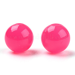 Непрозрачные пластиковые бусины&nbsp;KY-T005-6mm-625