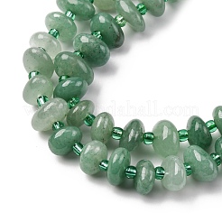 Натуральный розовый авантюрин бисер нитей&nbsp;LS-G-RM250109-A10