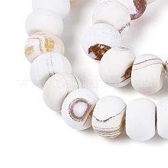 Окрашенные естественный агат бисер пряди&nbsp;G-T144-26A