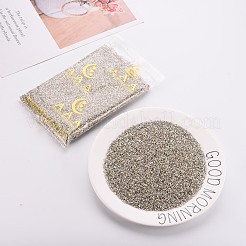 Стеклянные цилиндрические бусины с покрытием&nbsp;SEED-S047-E-003