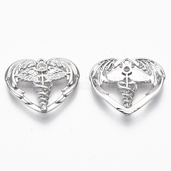 Латунные микро проложить кубического циркония подвески&nbsp;KK-R130-020P-NF