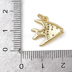 Латунные микро проложить кубического циркония подвески&nbsp;KK-Z120-01G-01