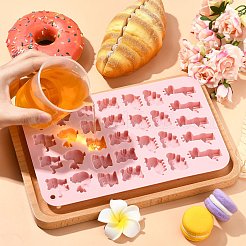 7 силиконовые Молды в виде разных животных&nbsp;ST-CJ0007-29