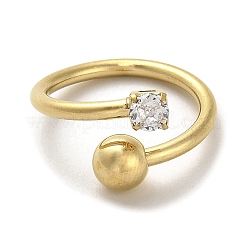 Круглый шарик манжета из нержавеющей стали 304&nbsp;RJEW-C036-03E-G