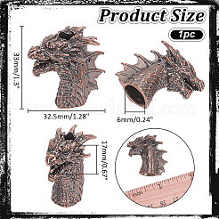 Открытый инструмент edc латунная парашютная веревка европейские бусины&nbsp;KK-WH0081-45R
