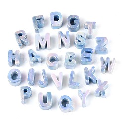 Радужные переливающиеся непрозрачные акриловые бусины&nbsp;OACR-P010-22B-01