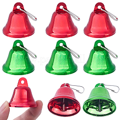 20шт 2-х цветный железный колокольчик подвеска украшение&nbsp;AJEW-SC0031-28