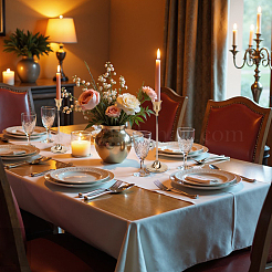 Алюминиевые подсвечники&nbsp;AJEW-WH0696-152