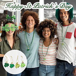 40 шт. 4 украшения ко дню Святого Патрика&nbsp;HJEW-FH0001-55