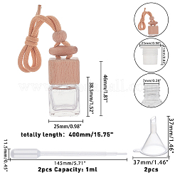 Стекло подвесные украшения&nbsp;HJEW-PH0001-07-WH