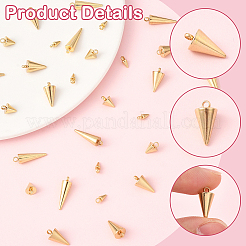 40 шт. 4 стиля подвески из нержавеющей стали 304&nbsp;STAS-SC0010-63