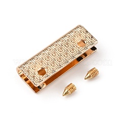 Декоративные пряжки по краю сумки из сплава&nbsp;FIND-WH0044-77LG