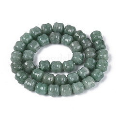 Естественный зеленый авантюрин бисер нитей&nbsp;G-N353-06A-11