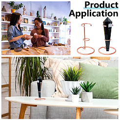 Железный кристалл остроконечные скипетры стенды&nbsp;ODIS-WH0010-50RG