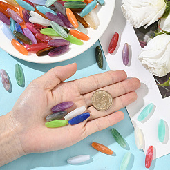 100 шт. акриловые бусины с имитацией рисовых камней&nbsp;OACR-SP0001-66