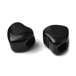 Натуральный обсидиан европейские бусины&nbsp;G-C269-01C