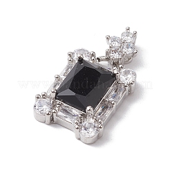 Латунные микро проложить кубического циркония подвески&nbsp;FIND-C047-10P-01