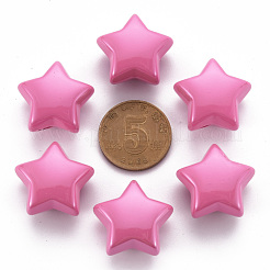 Непрозрачные акриловые бусины&nbsp;MACR-S372-02B-26