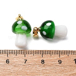 Подвески лэмпворк ручной работы&nbsp;LAMP-S069-08G-03