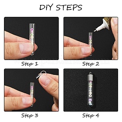 Стеклянные подвески для бутылок&nbsp;GLAA-YW0004-22