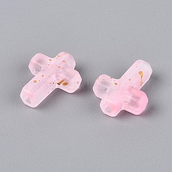 Прозрачные акриловые бусины градиентного цвета&nbsp;X1-OACR-M023-03E