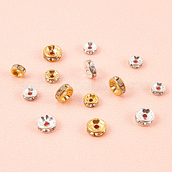 Железа горный хрусталь разделительные бусинки&nbsp;RB-GL0001-01